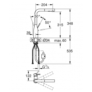 Смеситель Grohe Essence 30270DC0