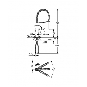 Смеситель Grohe Eurocube 31395DC0