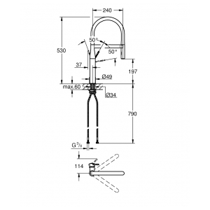 Смеситель Grohe Essence 30294A00