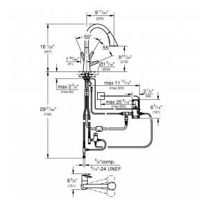 Смеситель Grohe Zedra Touch 30219002