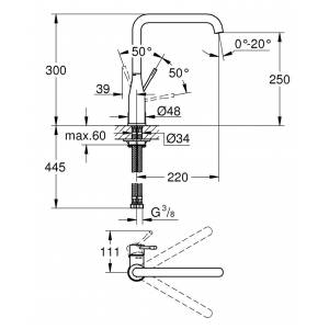 Смеситель Grohe Essence 30269DL0