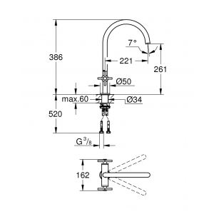 Смеситель Grohe Atrio New 30362DC0