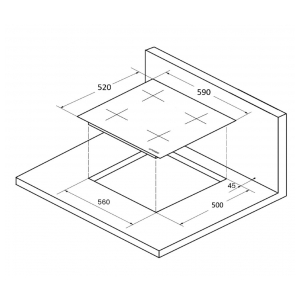 Индукционная варочная панель Kuppersberg ICS 624